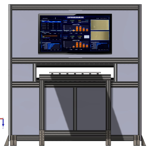 Visual inspection system for board surface defects