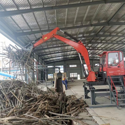 Hydraulic electric grabber