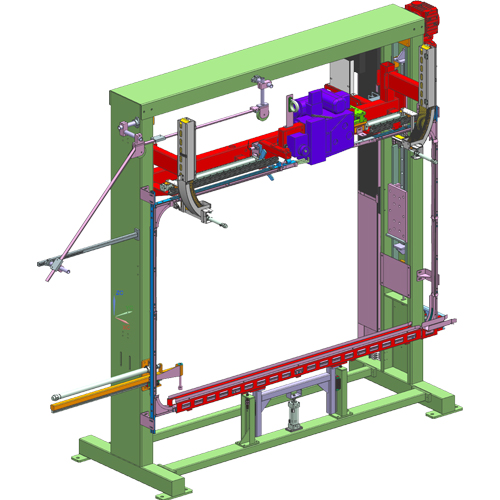 automatic bundle strapping machine